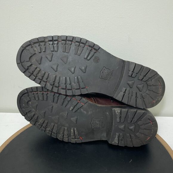 H.S. Trask Authentic Bison Mens Shoes US 11‎ M Made In USA Brown Leather - Picture 6 of 10